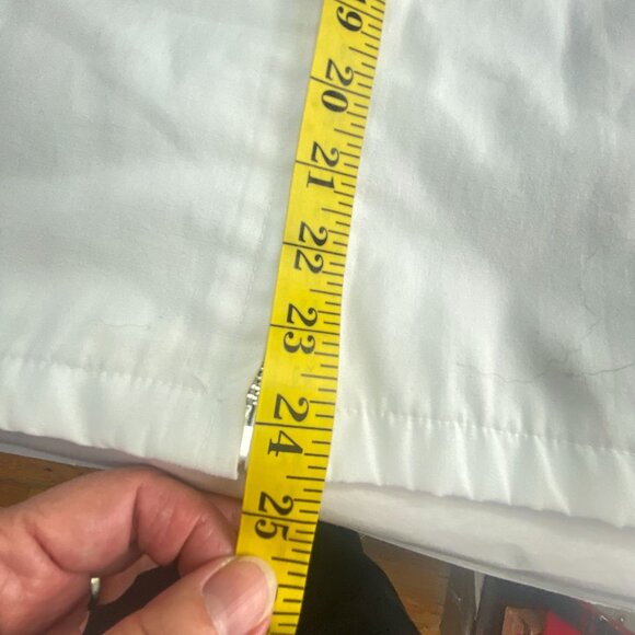 Vintage John Blair Sportswear White Zip Jacket M Lightweight Casual Wear - Picture 12 of 12